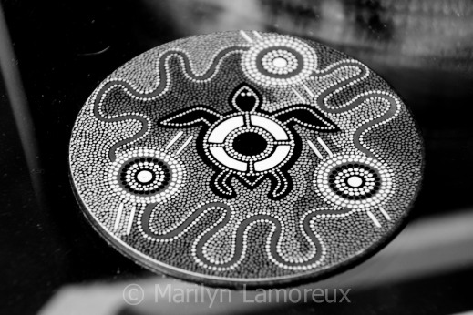 Black and White Aboriginal Art